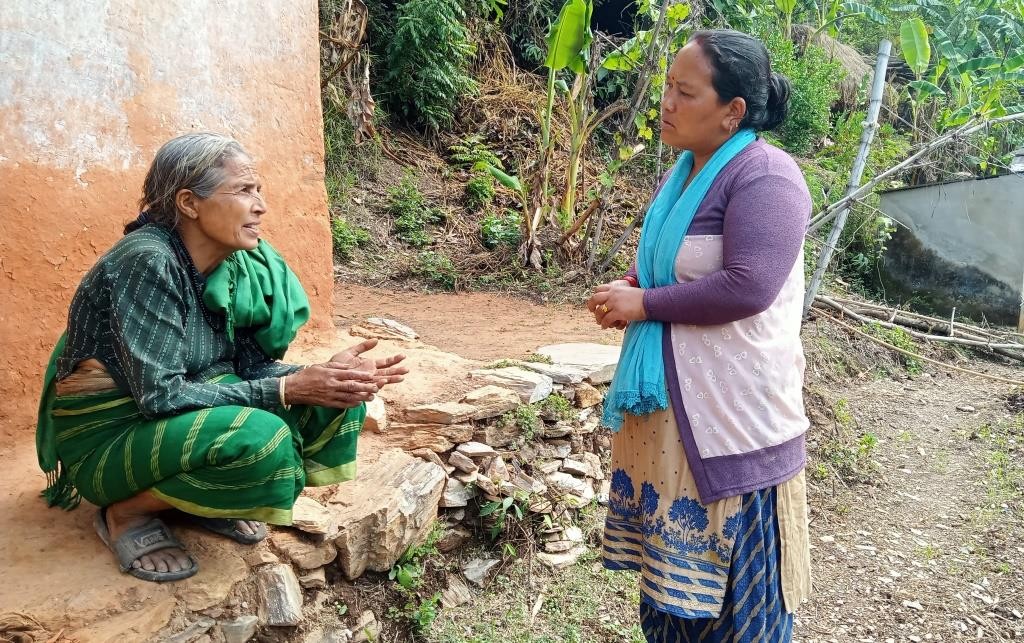 गाउँमा अधिकांश मतदाता बृद्धबृद्धामात्रै