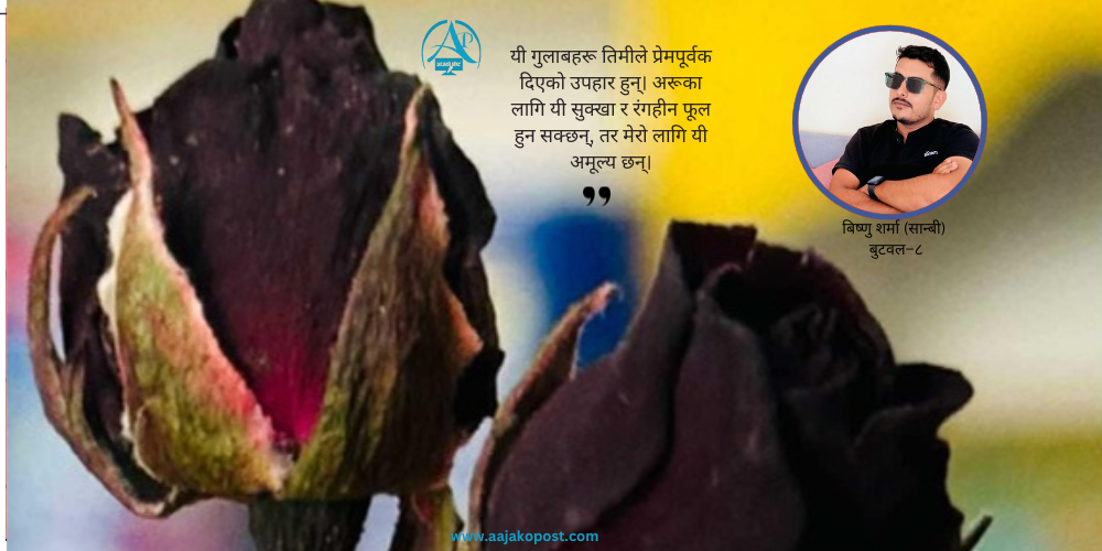 त्यो प्रेम यी फूलमा अझै बाँकी छ..