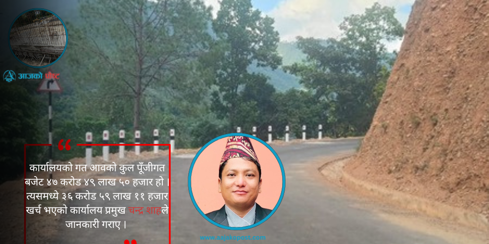 सडक पूर्वाधार प्यूठानको प्रगती ७७ प्रतिशत, ९ किमी सडक कालोपत्रे