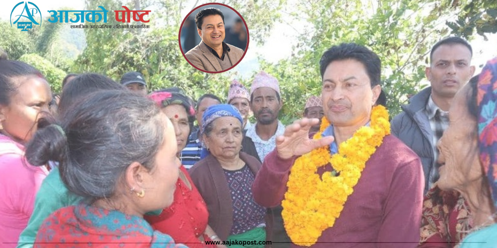 गाउँदेखि शहरका मतदातासँग मत माग्न व्यस्त गोकर्ण