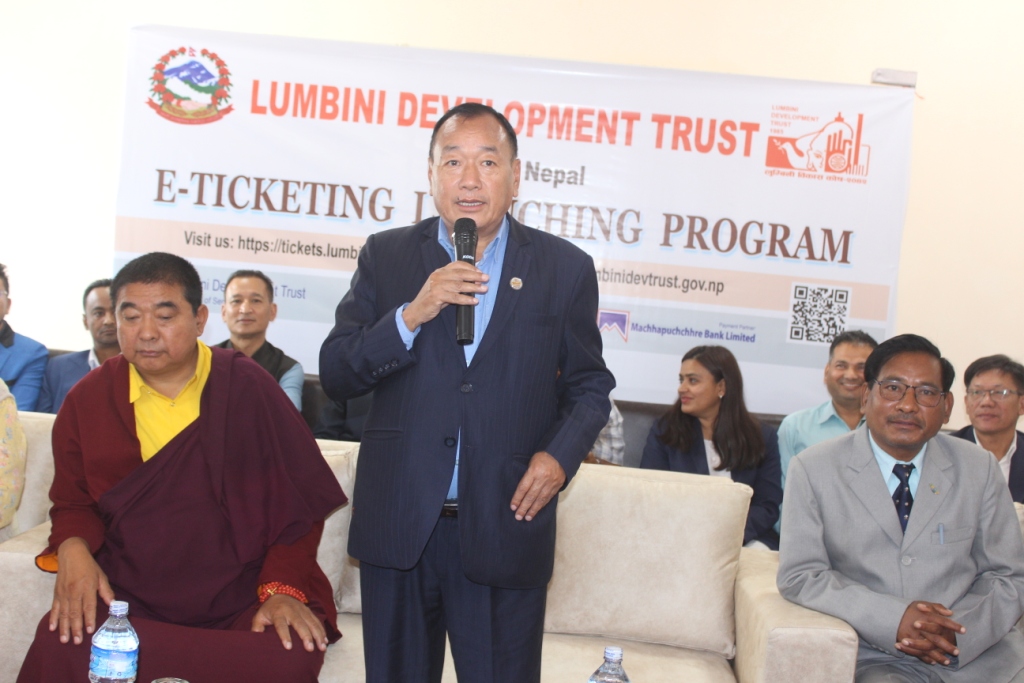 लुम्बिनीमा टिकट काट्दा पर्यटक लाइन बस्न नपर्ने 