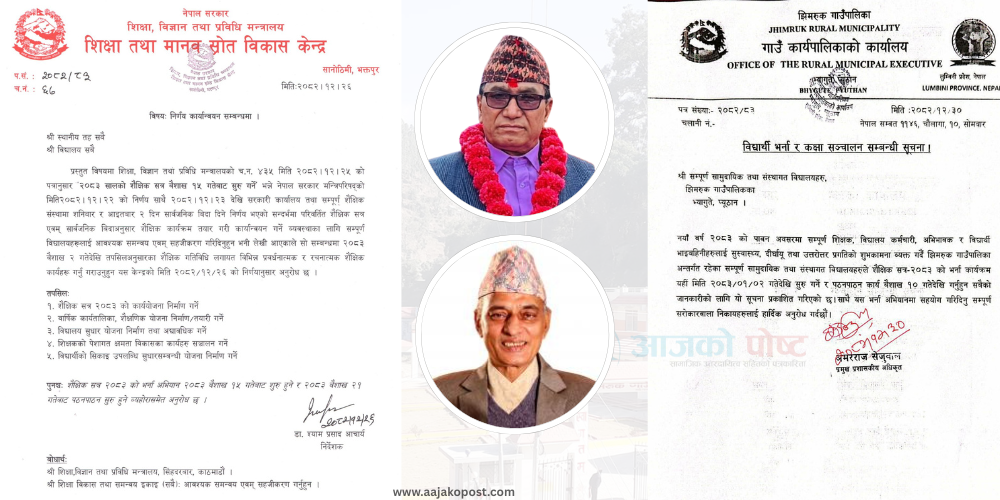 संघले संविधान विपरित निर्देशन दिँदा टेरेनन् पालिकाहरु 