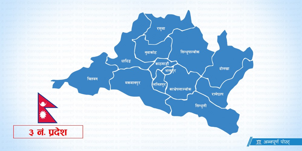 प्रदेश ३ को राजधानी हेटौंडा, काभ्रे अस्वीकृत