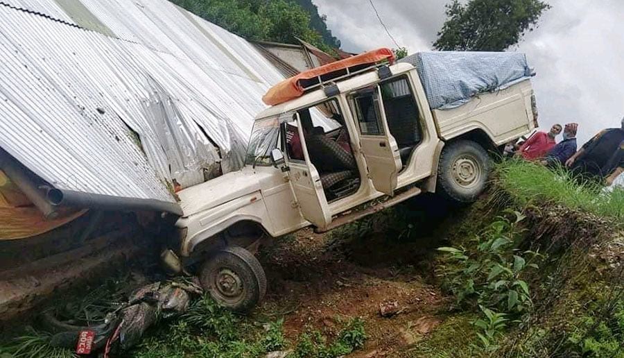 जिपको ठक्करबाट व्यवसायी पाण्डेको मृत्यु