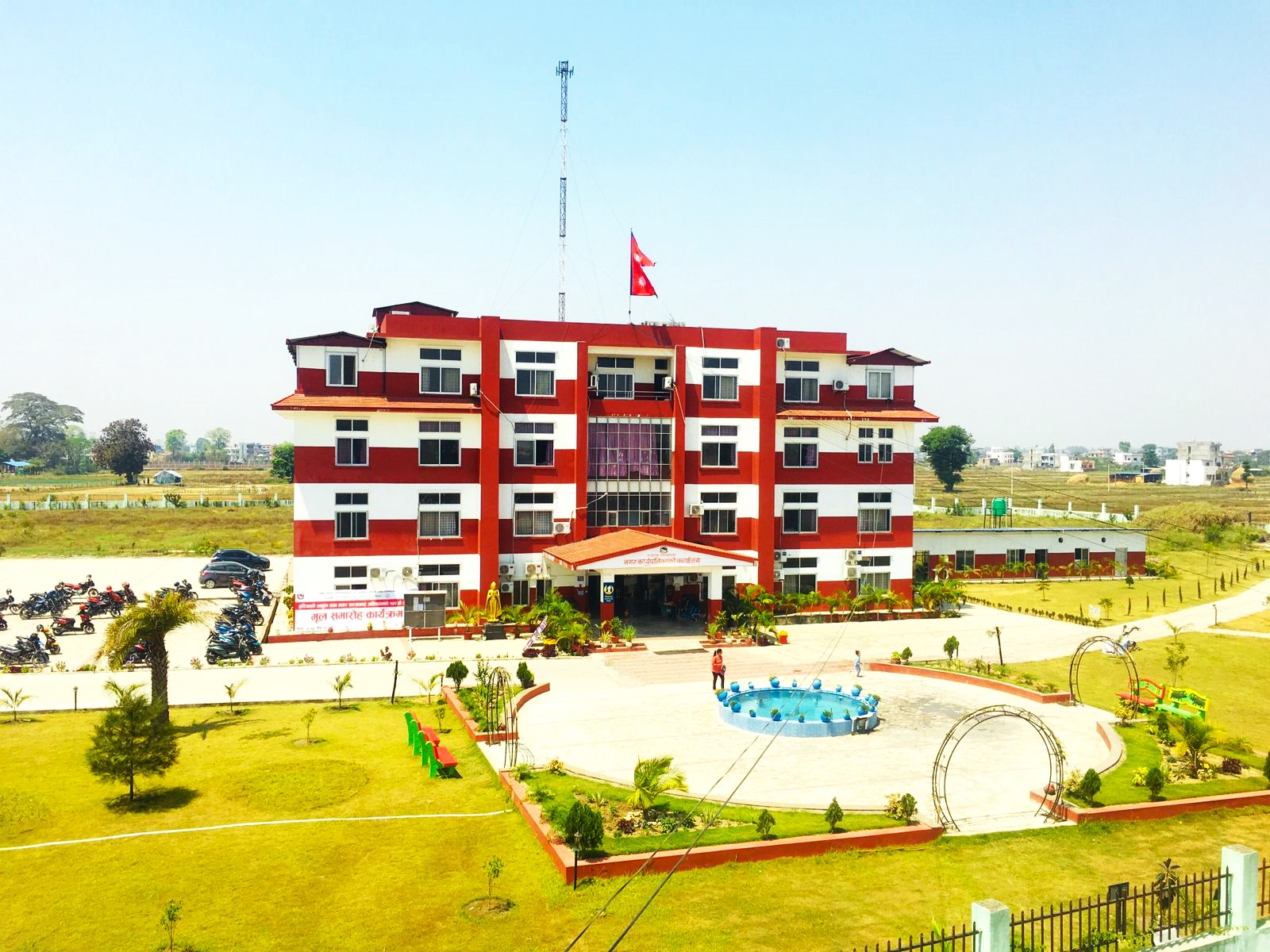भोटेकोसी बाढी : तिलोत्तमा नगरपालिकाद्धारा ४० लाख सहयोग