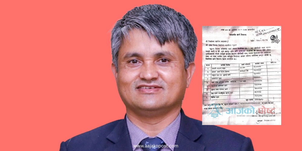 सूर्य थापाको चुनावी खर्च २४ लाख